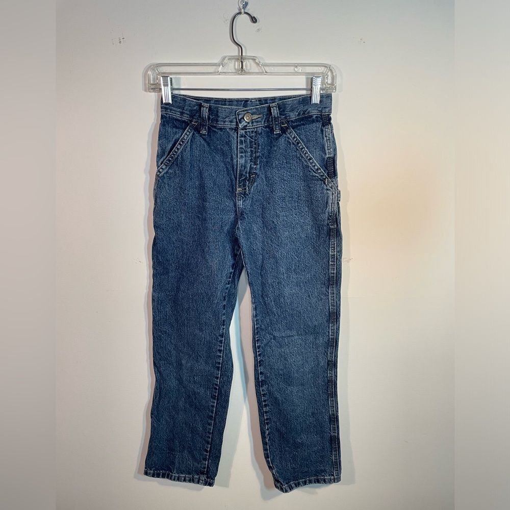 Vintage Kids Wrangler Carpenter Jeans Adjustable Sz. 12 Slim